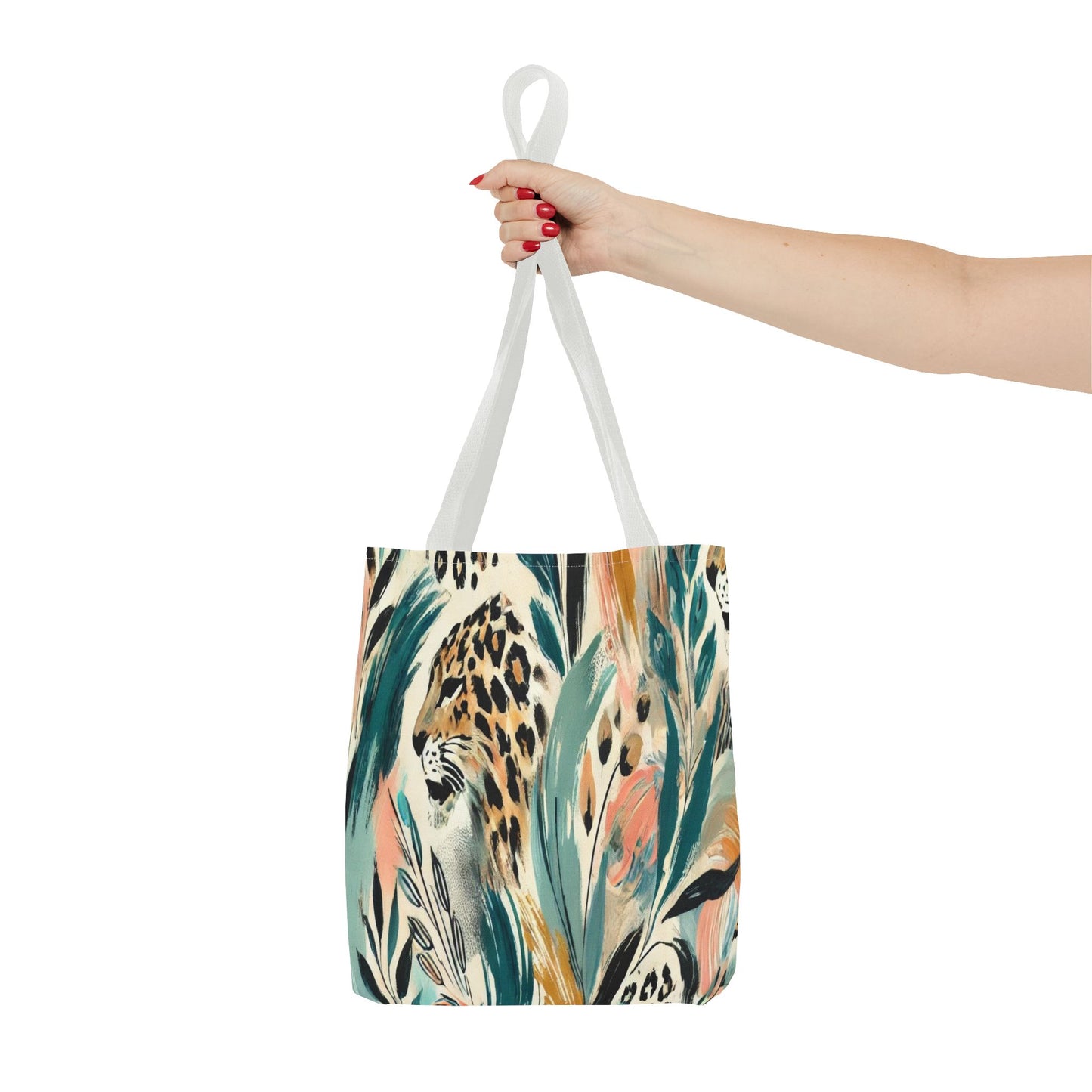Boho Chic Tote Bag - Jungle Vibes, Eco-Friendly Carryall, Stylish Beach Bag, Perfect Gift for Animal Lovers, Trendy Summer Accessory