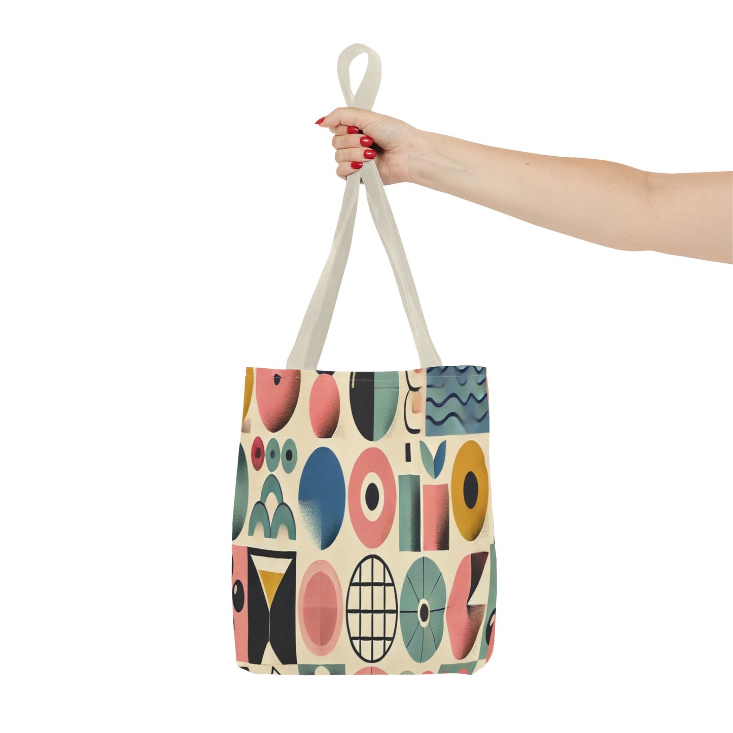 Chic Abstract Pattern Tote Bag - Stylish Reusable Shopping Bag, Eco-Friendly Gift, Beach Bag, Travel Tote, Versatile Accessory