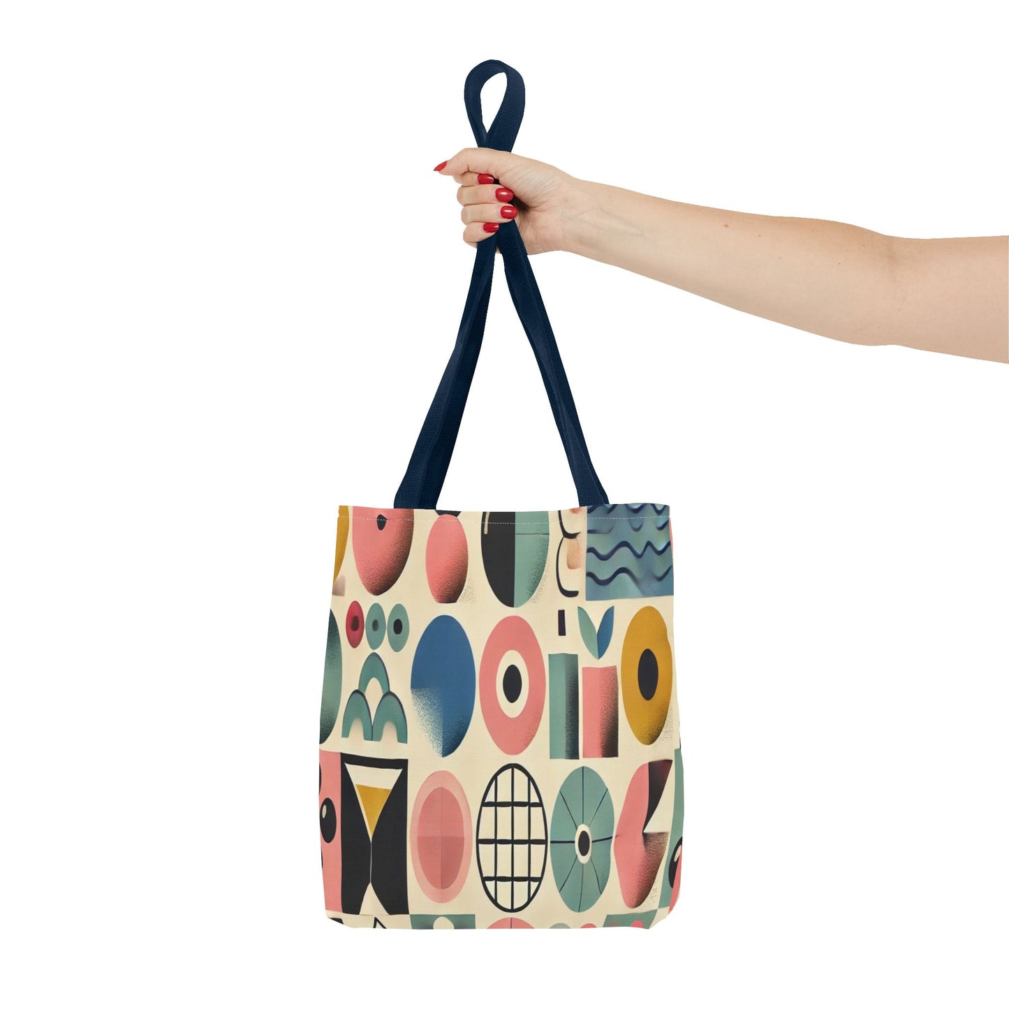 Chic Abstract Pattern Tote Bag - Stylish Reusable Shopping Bag, Eco-Friendly Gift, Beach Bag, Travel Tote, Versatile Accessory