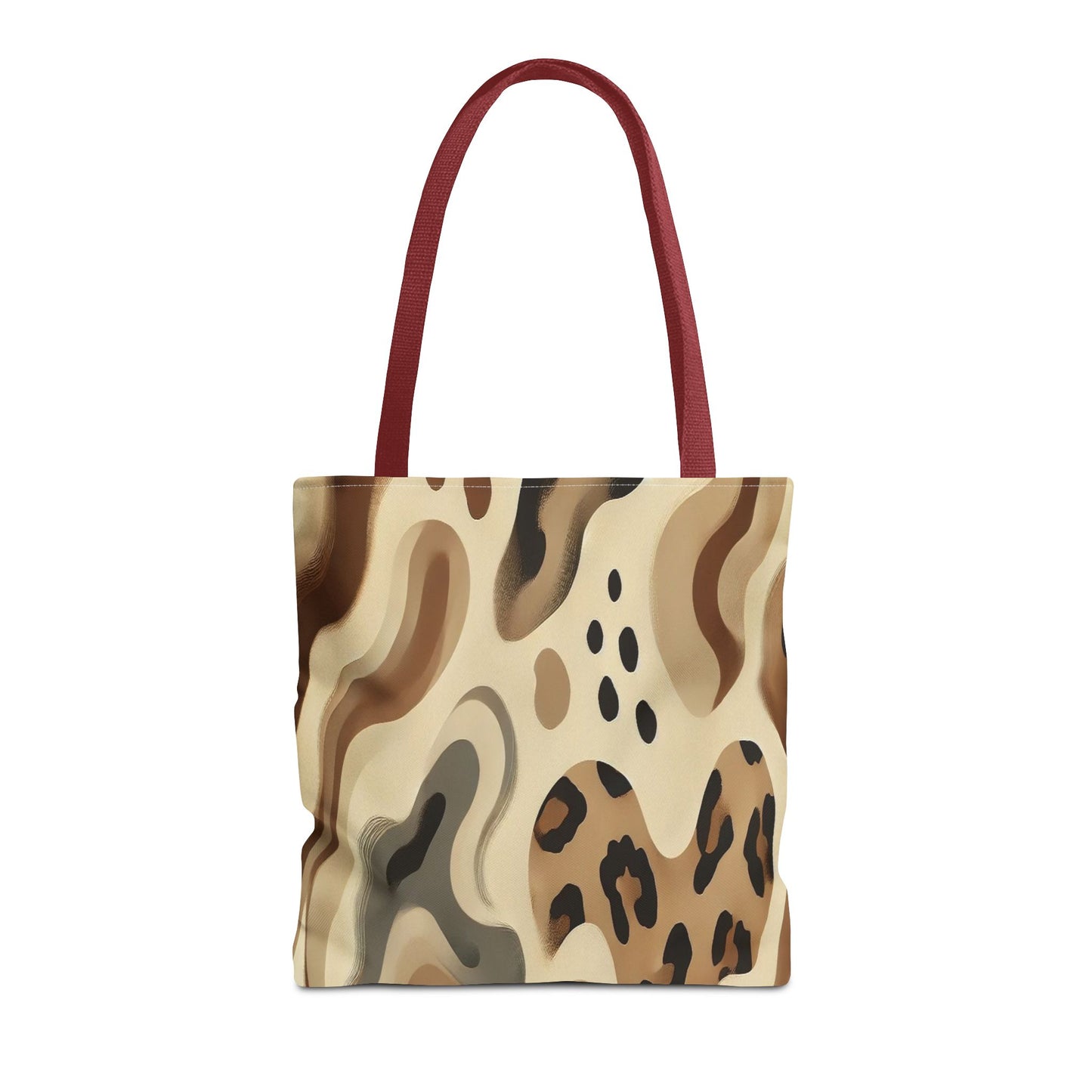 Stylish Abstract Tote Bag, Trendy Carryall, Chic Shopper, Animal Print Handbag, Ideal Gift for Fashion Lovers