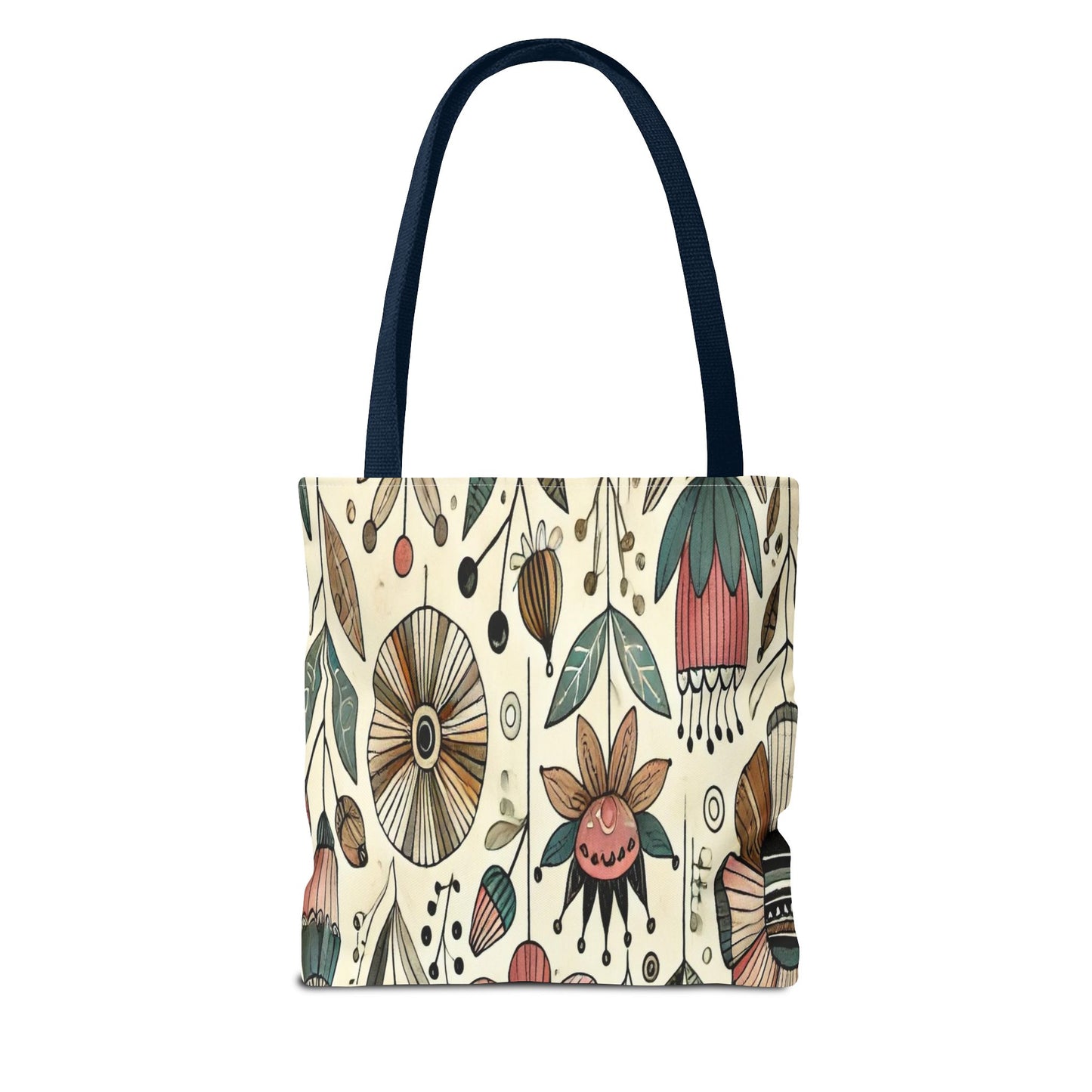 Floral Tote Bag - Stylish AOP Handbag, Eco-Friendly Shopping Bag, Boho Chic Purse, Gift for Her, Trendy Everyday Carryall