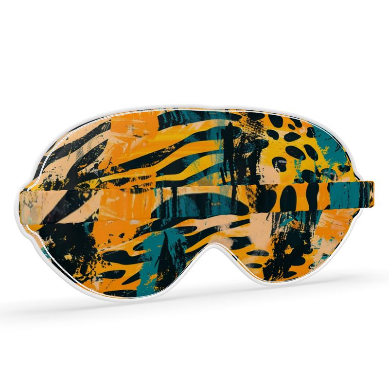 Savanna Graffiti Luxury Sleep Mask