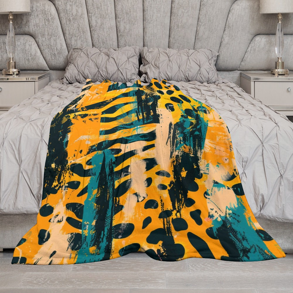 Ultra-Soft Flannel Blanket Multiple Sizes