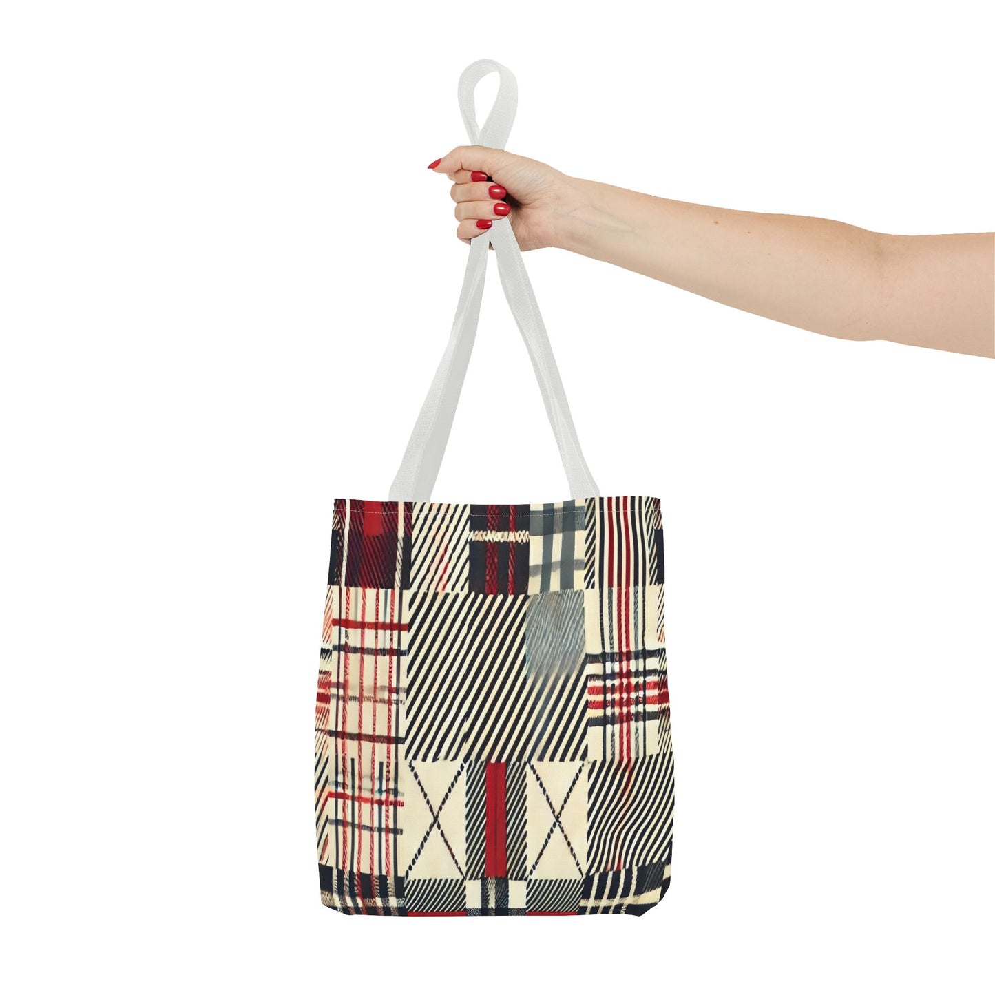 Chic Plaid Tote Bag | Casual Carryall, Fashion Accessory, Stylish Shopper, Gift for Her, Everyday Tote