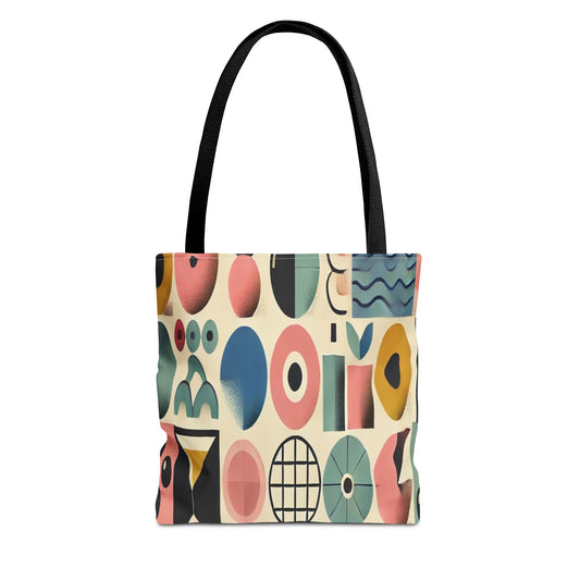 Chic Abstract Pattern Tote Bag - Stylish Reusable Shopping Bag, Eco-Friendly Gift, Beach Bag, Travel Tote, Versatile Accessory