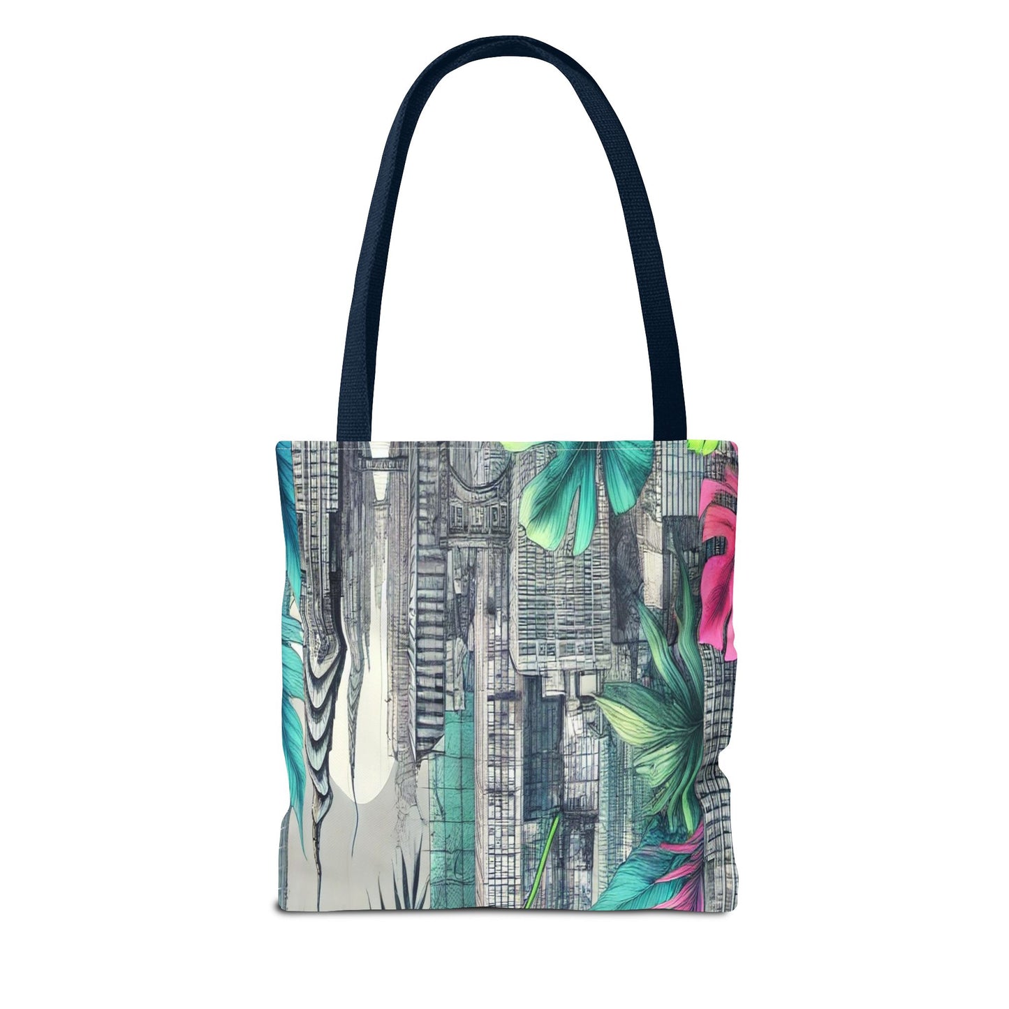 Tropical Leaf Tote Bag - Eco-Friendly Shopping Bag, Beach Bag, Floral Tote, Gift for Her, Summer Accessories