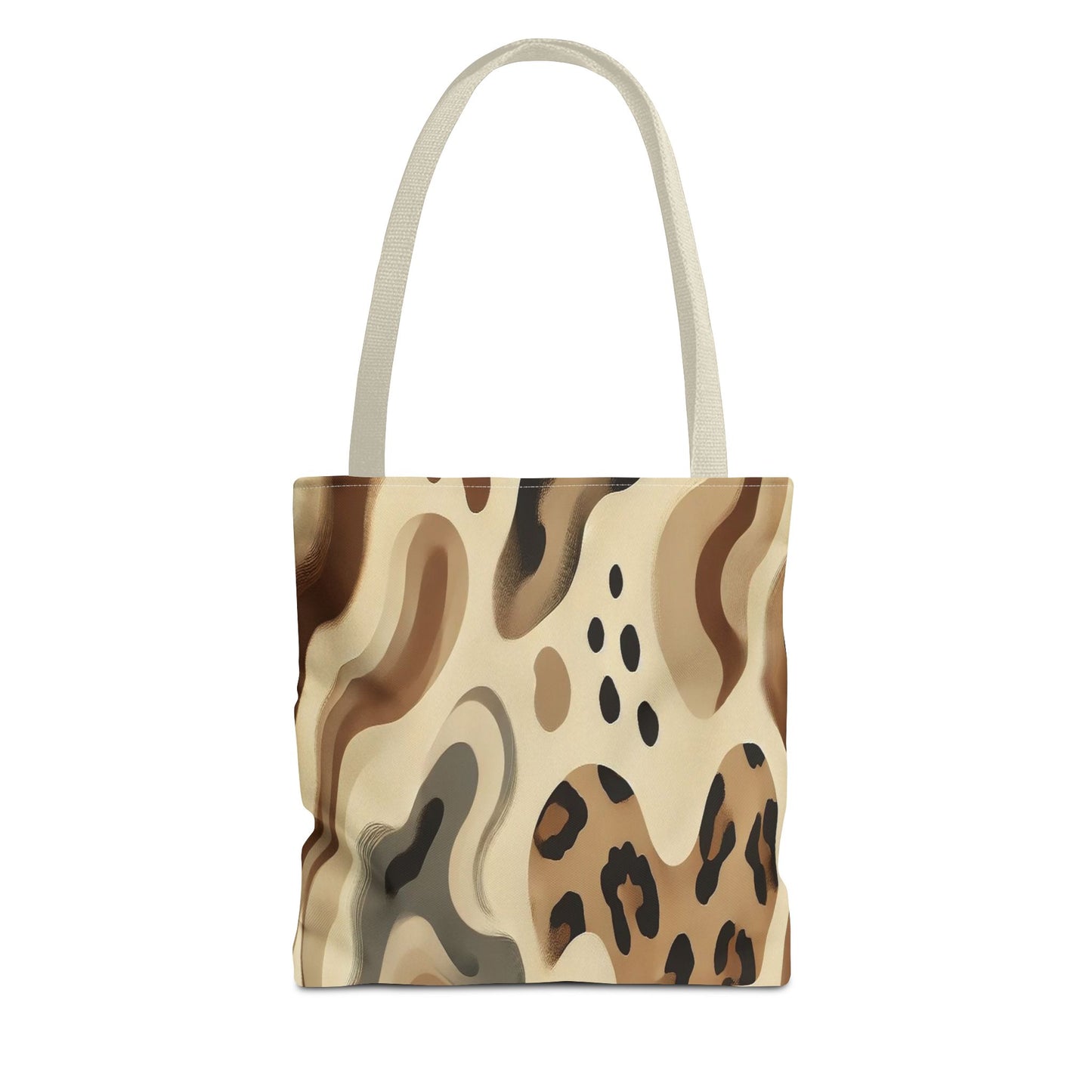 Stylish Abstract Tote Bag, Trendy Carryall, Chic Shopper, Animal Print Handbag, Ideal Gift for Fashion Lovers
