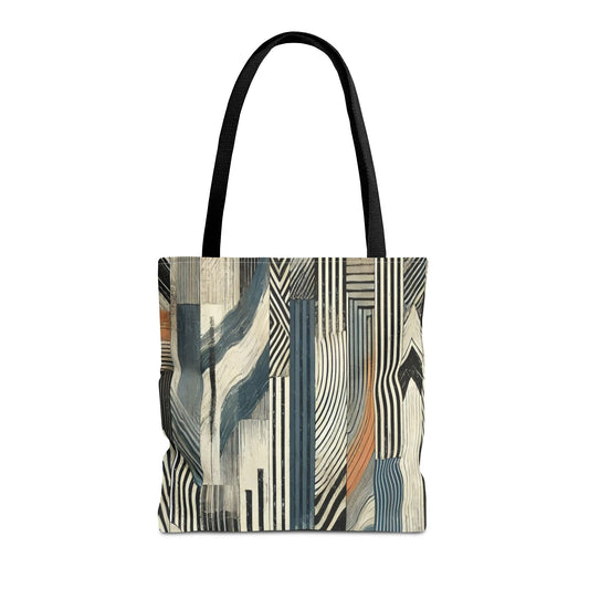 Chic Abstract Tote Bag, Stylish Eco-Friendly Carryall, Trendy Shopping Bag, Art-Inspired Handbag, Versatile Beach Tote, Modern Gift Idea