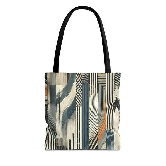 Chic Abstract Tote Bag, Stylish Eco-Friendly Carryall, Trendy Shopping Bag, Art-Inspired Handbag, Versatile Beach Tote, Modern Gift Idea