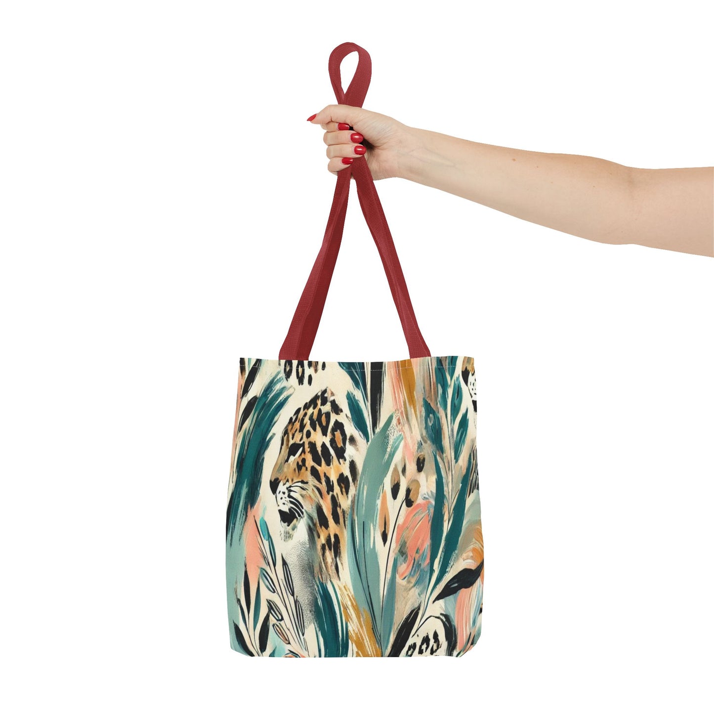 Boho Chic Tote Bag - Jungle Vibes, Eco-Friendly Carryall, Stylish Beach Bag, Perfect Gift for Animal Lovers, Trendy Summer Accessory