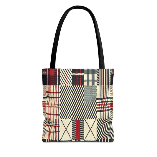 Chic Plaid Tote Bag | Casual Carryall, Fashion Accessory, Stylish Shopper, Gift for Her, Everyday Tote