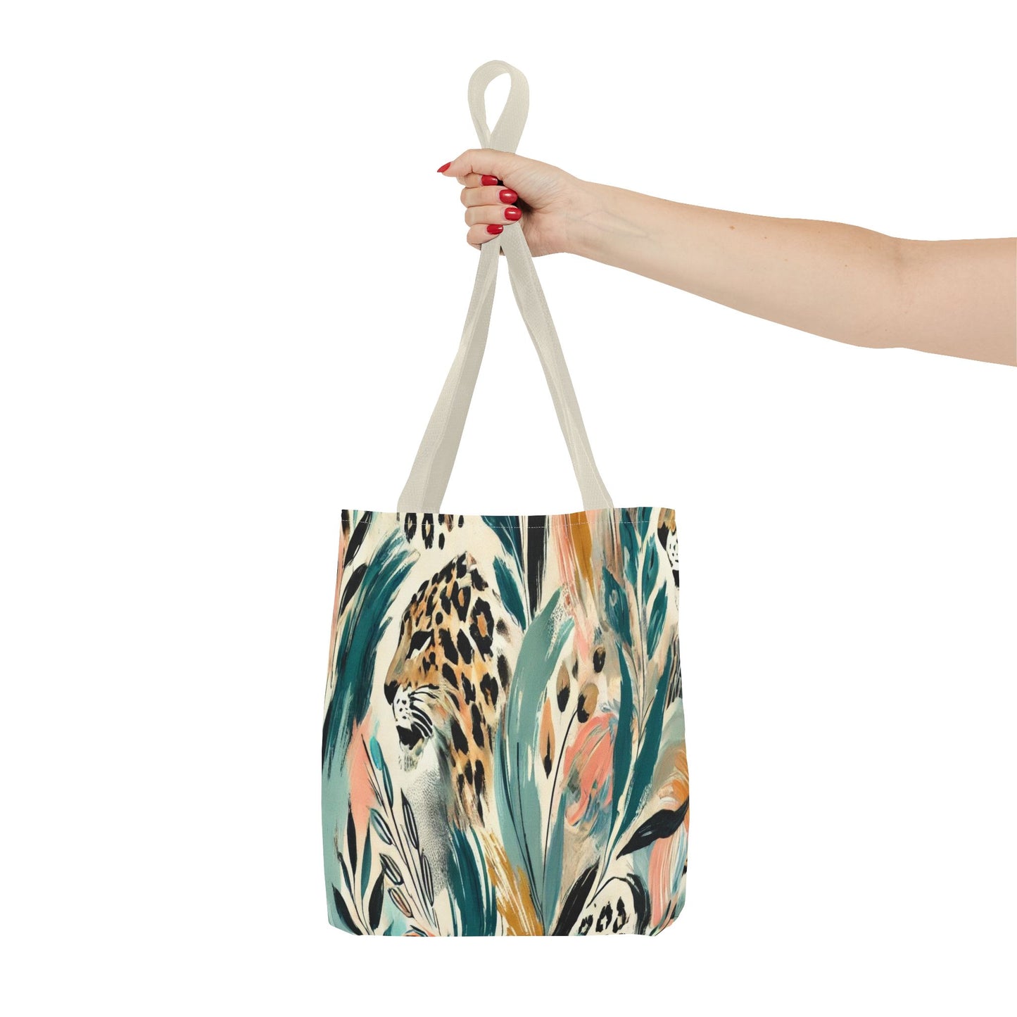 Boho Chic Tote Bag - Jungle Vibes, Eco-Friendly Carryall, Stylish Beach Bag, Perfect Gift for Animal Lovers, Trendy Summer Accessory