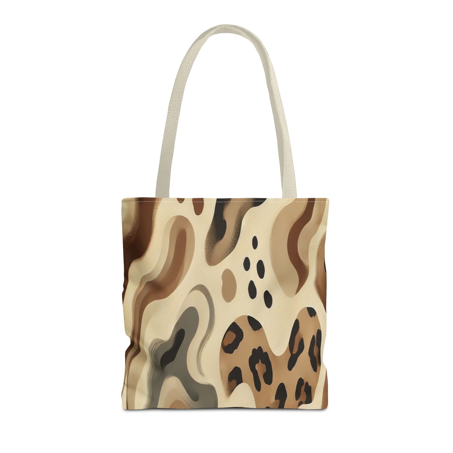Stylish Abstract Tote Bag, Trendy Carryall, Chic Shopper, Animal Print Handbag, Ideal Gift for Fashion Lovers