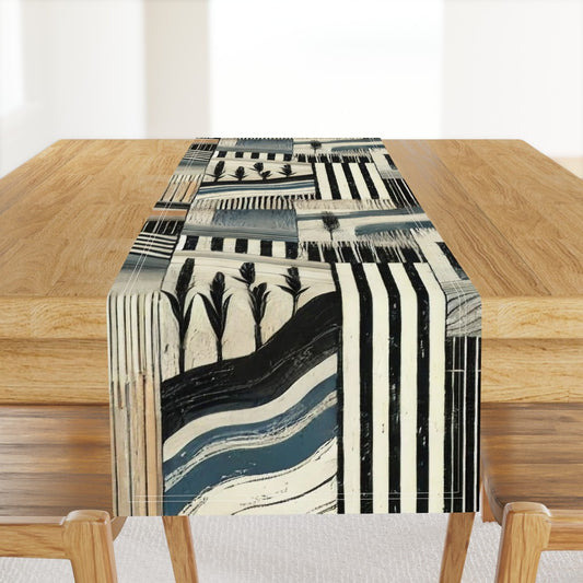 Fabric in Waves Of Contrast table runner