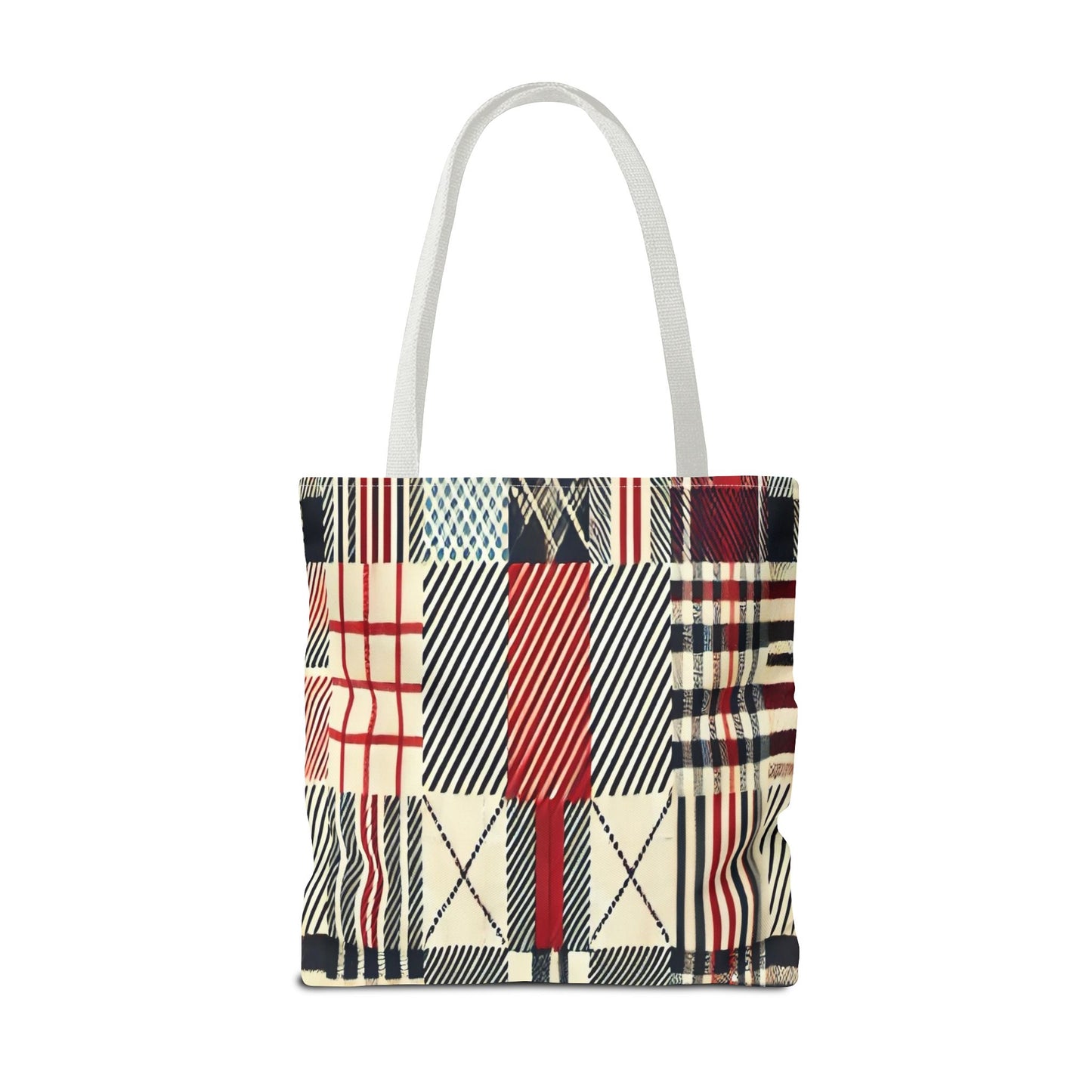Chic Plaid Tote Bag | Casual Carryall, Fashion Accessory, Stylish Shopper, Gift for Her, Everyday Tote