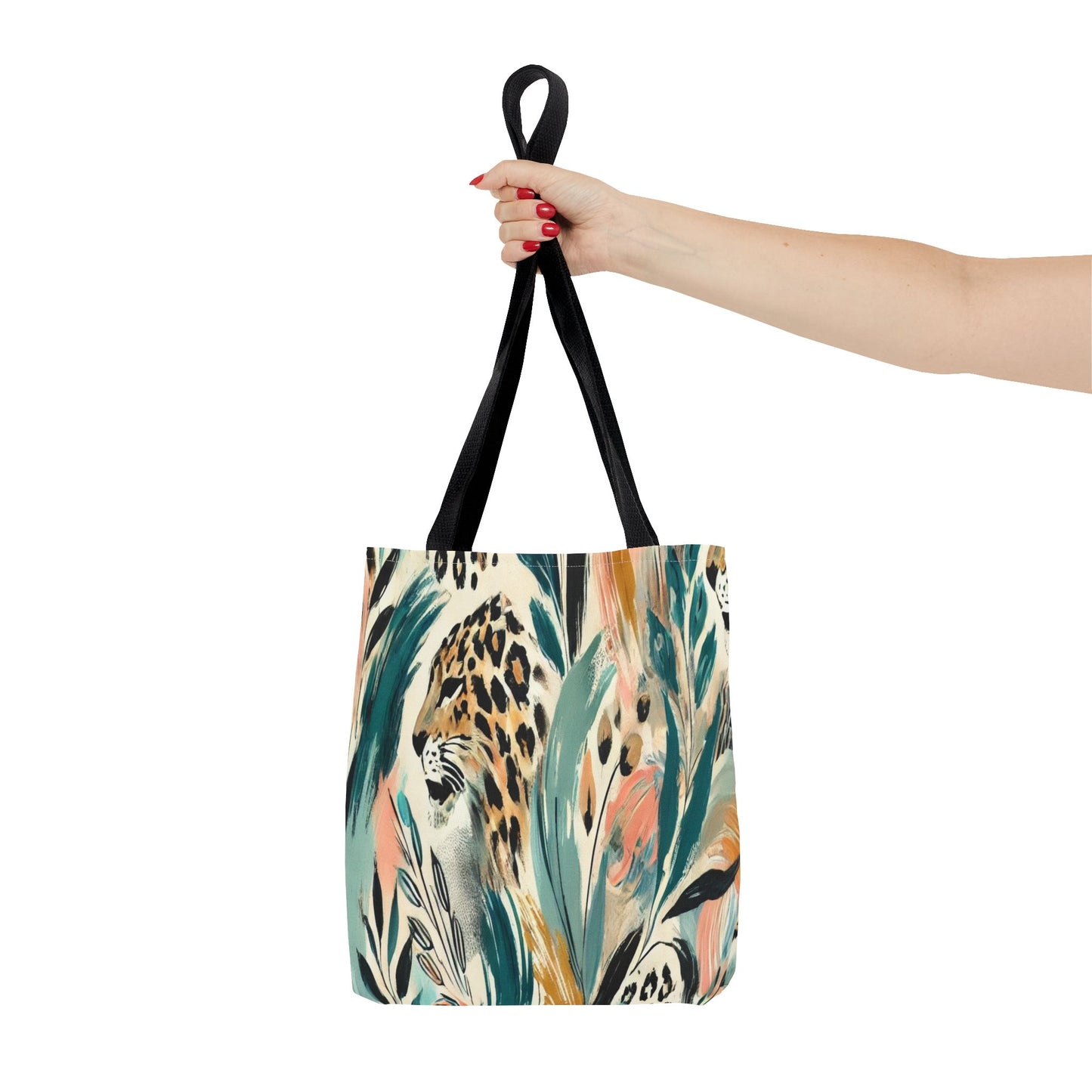 Boho Chic Tote Bag - Jungle Vibes, Eco-Friendly Carryall, Stylish Beach Bag, Perfect Gift for Animal Lovers, Trendy Summer Accessory
