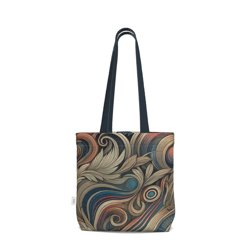 Celestial Baroque Whirl tote bag
