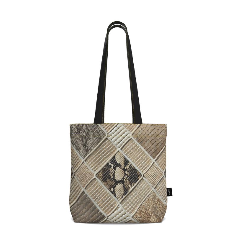 Desert Mosaic Canvas Tote