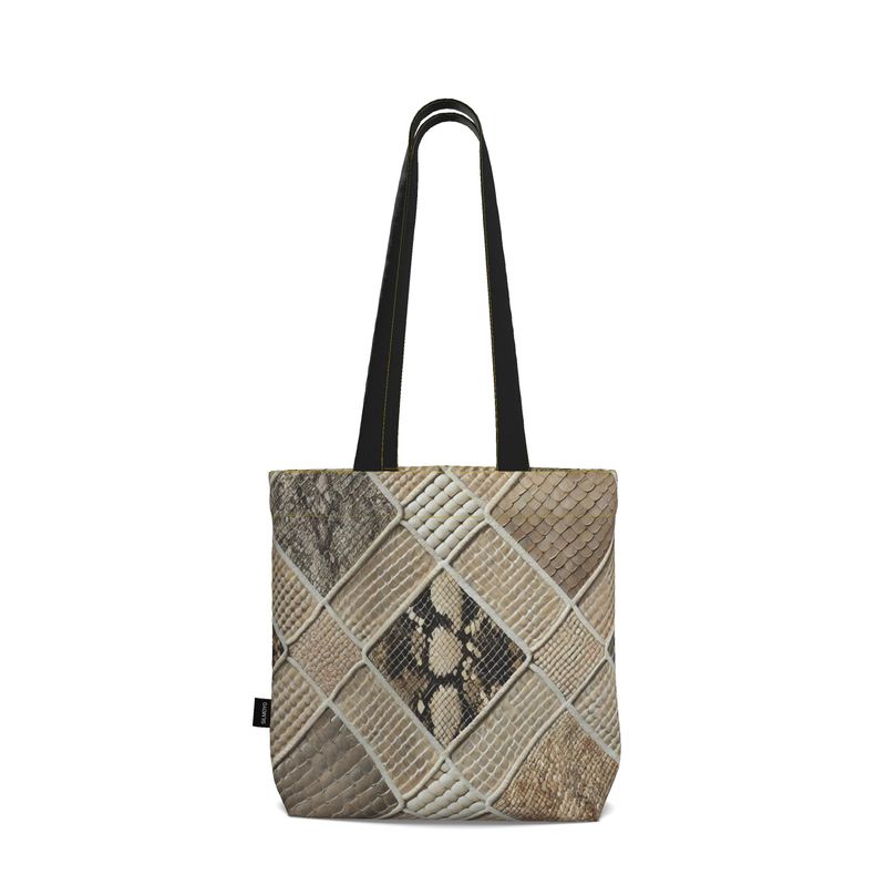 Desert Mosaic Canvas Tote