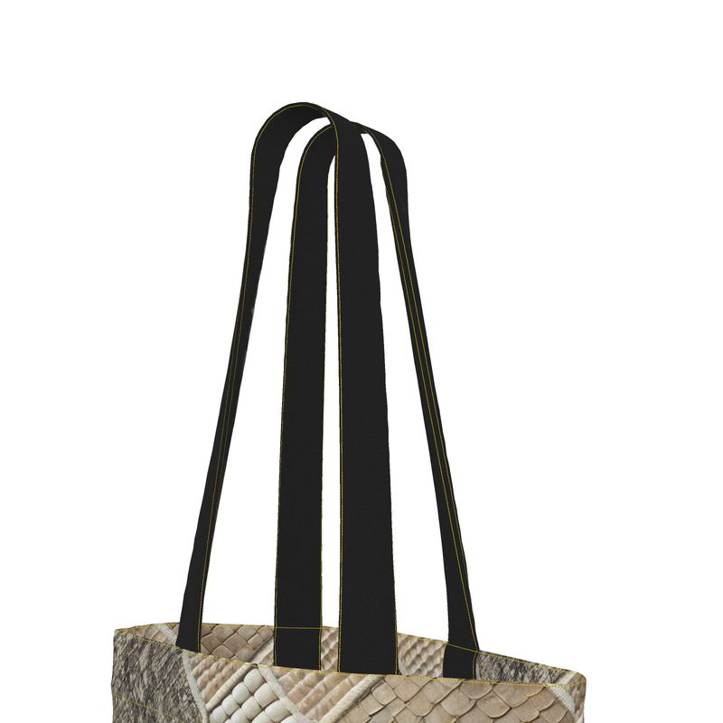 Desert Mosaic Canvas Tote