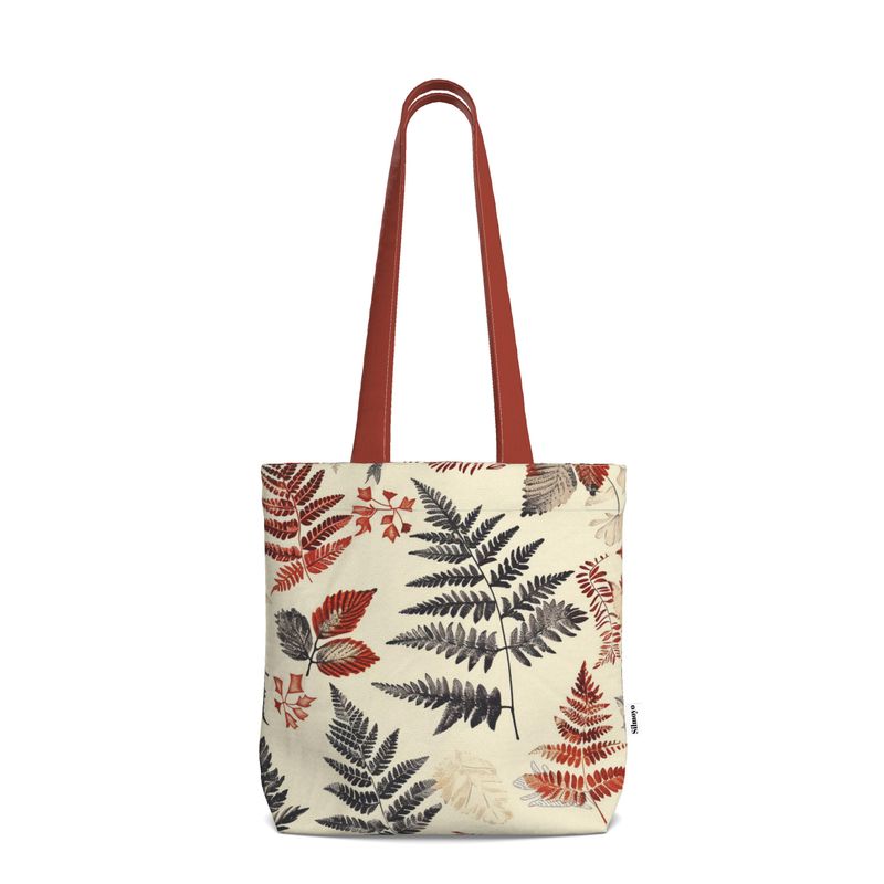 Fern & Rust Botanical Everyday Tote Bag