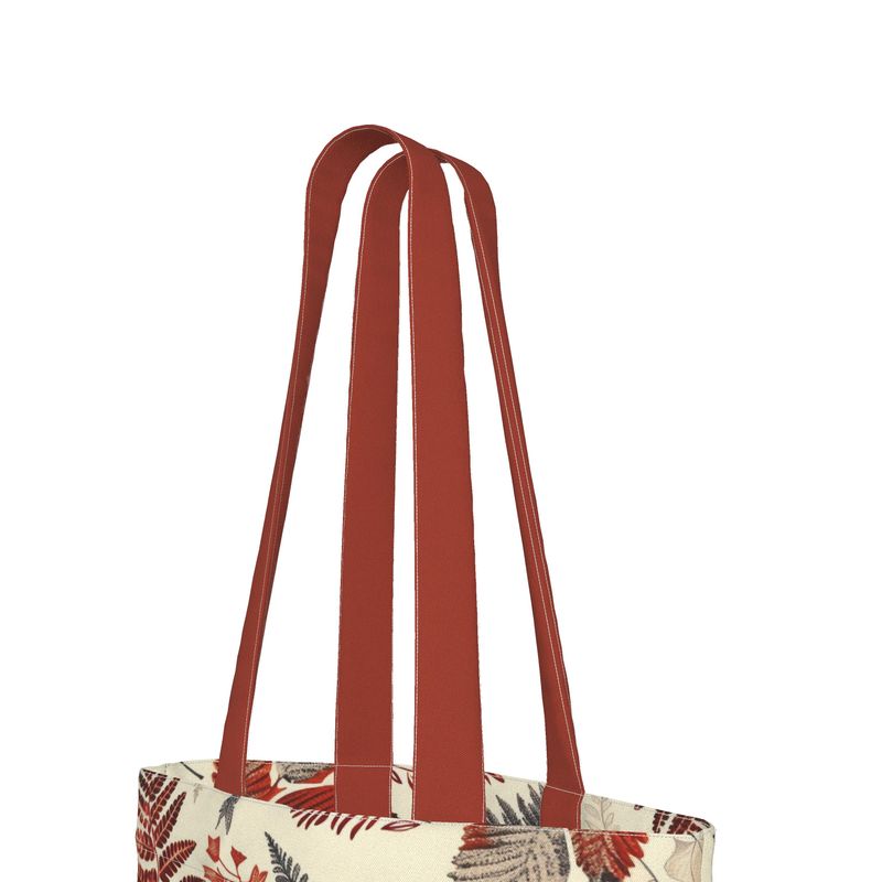 Fern & Rust Botanical Everyday Tote Bag