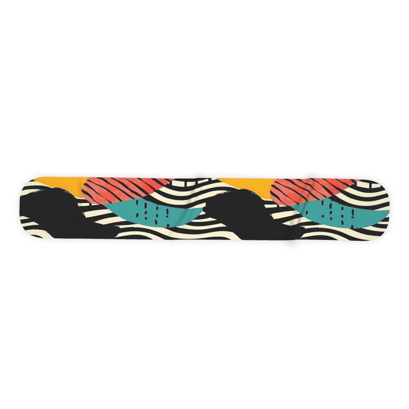 Tidal Waves Fleece scarf