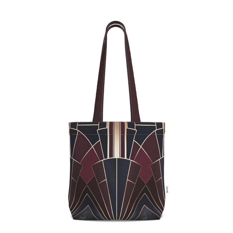 Gatsby Nights – Art Deco Geometric Everyday tote Bag