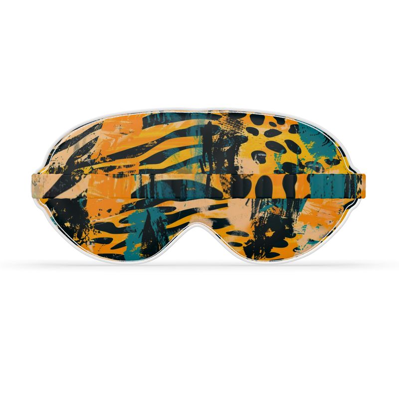 Savanna Graffiti Luxury Sleep Mask