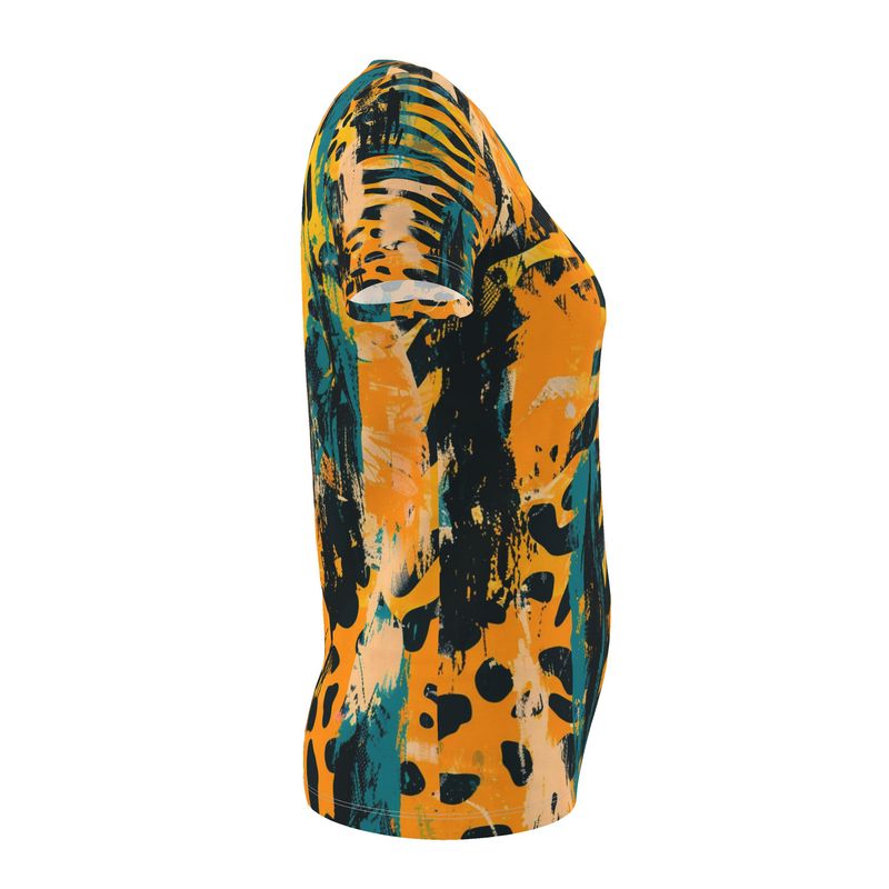 Savanna Graffiti T-Shirt – Wild Energy, Artistic Edge