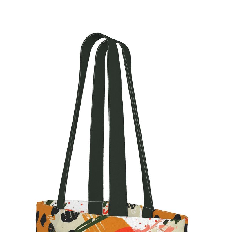 Wild Fusion – Abstract Animal Print Everyday Tote Bag | Modern Jungle
