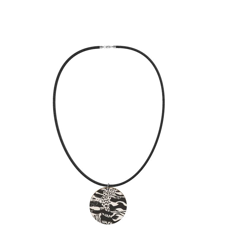 Wooden Pendant Necklace Organic