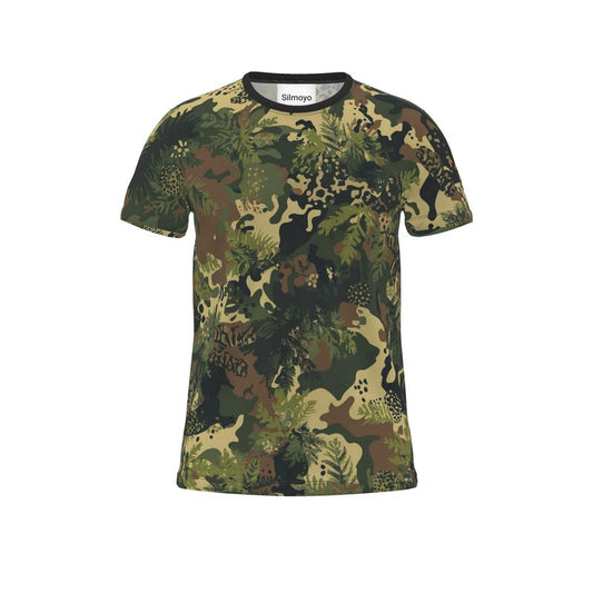 Classic Camo Unisex Cut And Sew All Over Print T-Shirt