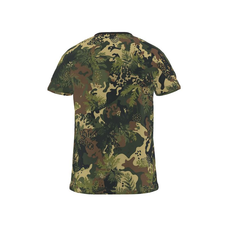 Classic Camo Unisex Cut And Sew All Over Print T-Shirt