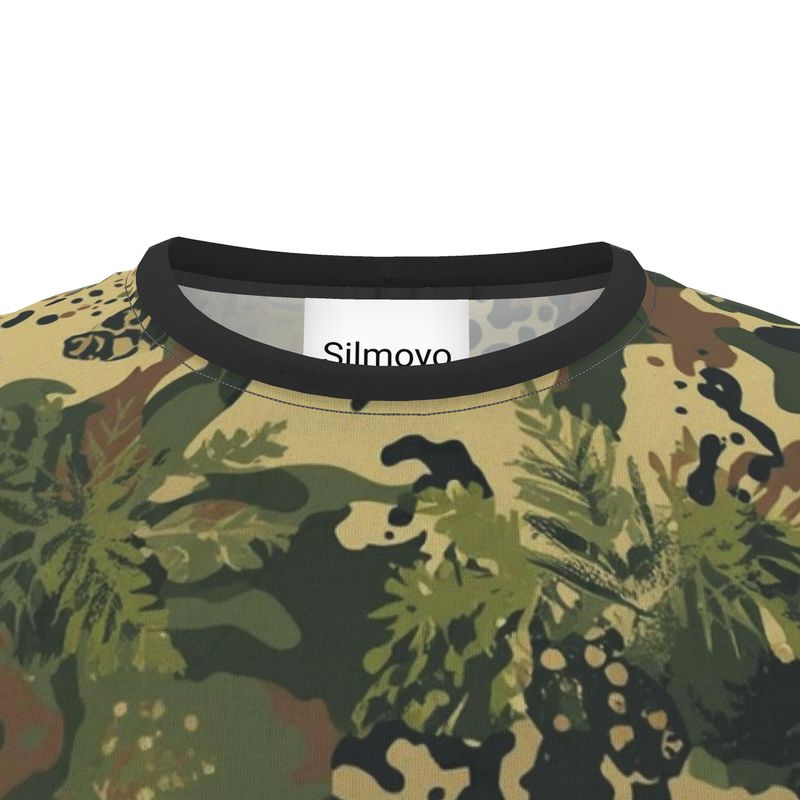Classic Camo Unisex Cut And Sew All Over Print T-Shirt