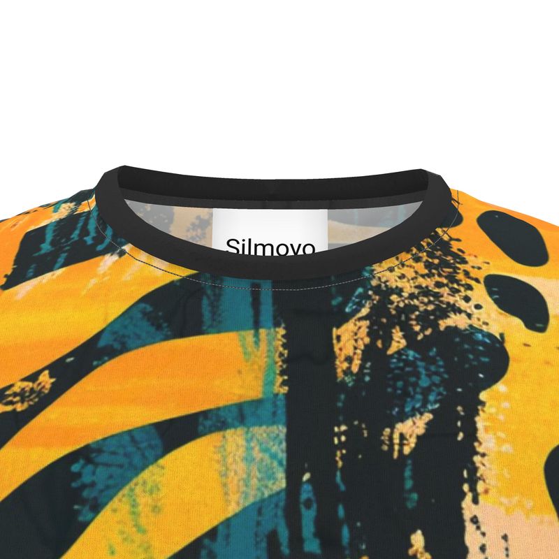 Abstract Safari Unisex Cut And Sew All Over Print T-Shirt