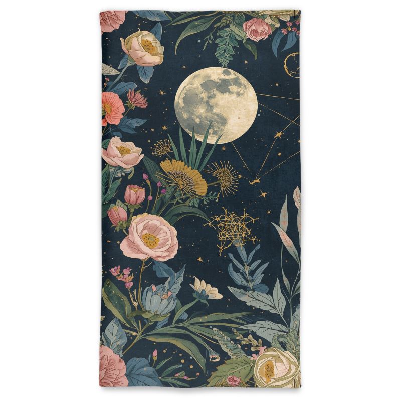 Moonlit Botanica – Neck Tube Scarf