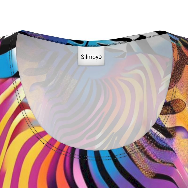 Neon Wildwave Ladies Tunic T-Shirt