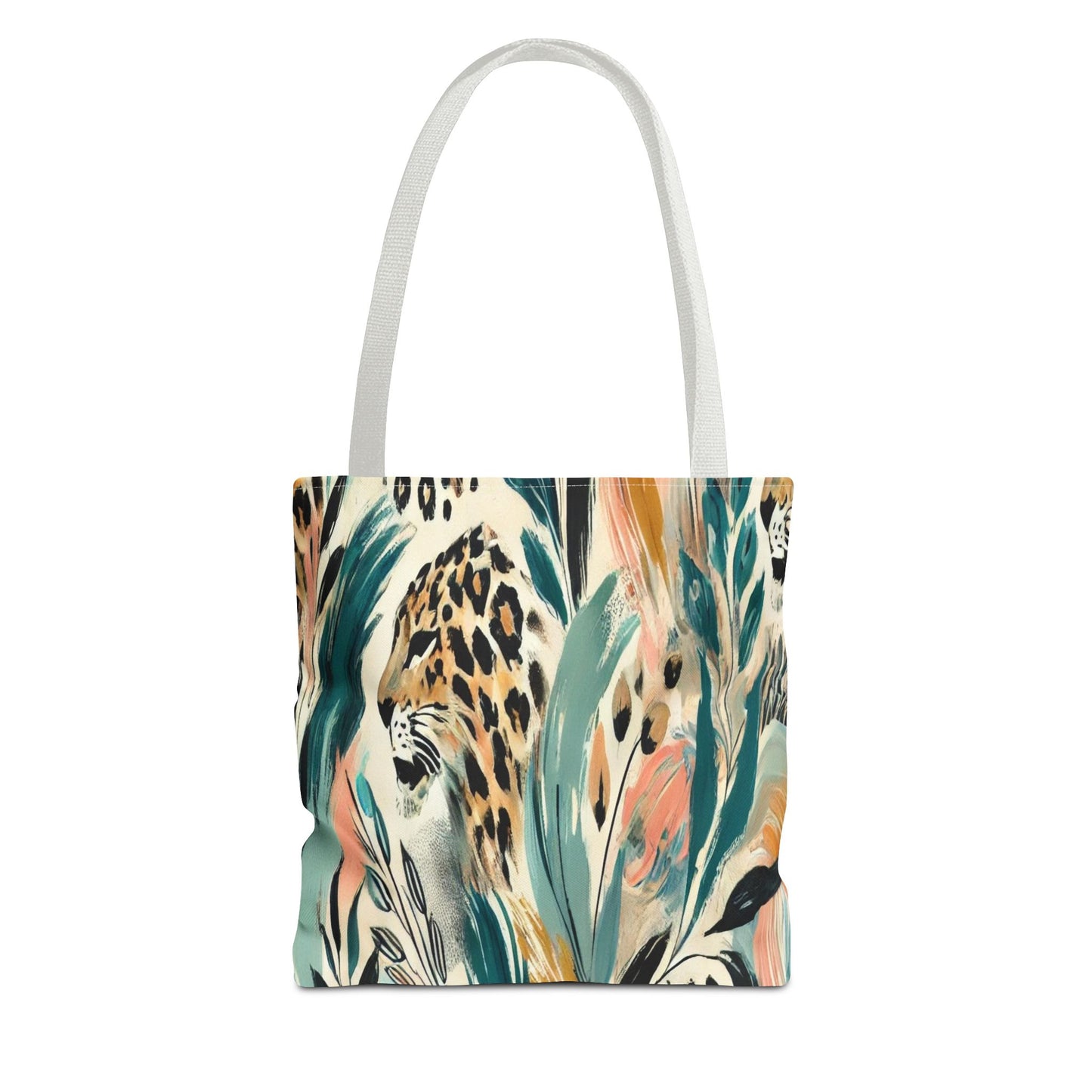 Boho Chic Tote Bag - Jungle Vibes, Eco-Friendly Carryall, Stylish Beach Bag, Perfect Gift for Animal Lovers, Trendy Summer Accessory