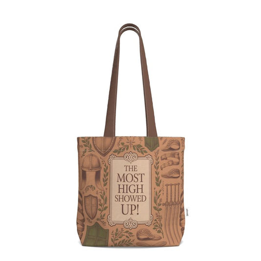 The most high showed up Everyday Tote Bag