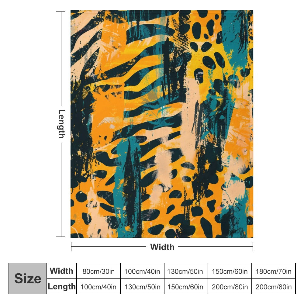 Ultra-Soft Flannel Blanket Multiple Sizes