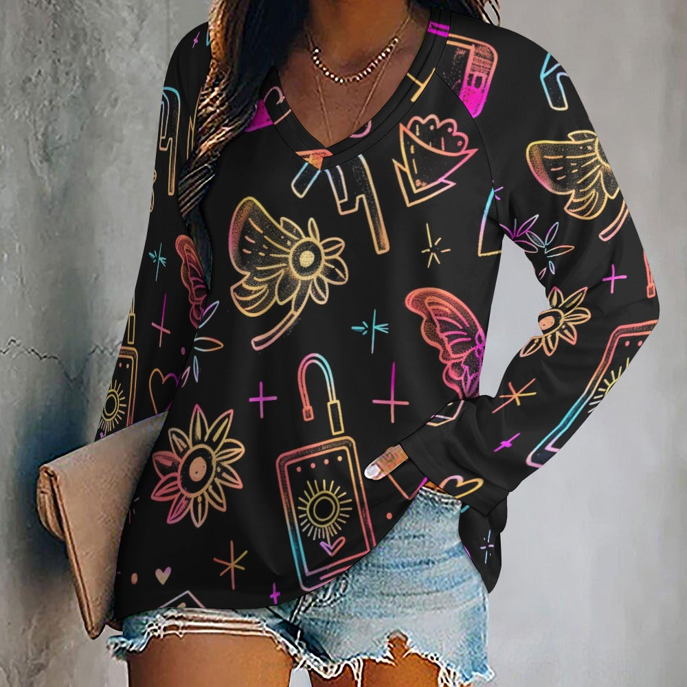 Women's Long sleeve loose tee