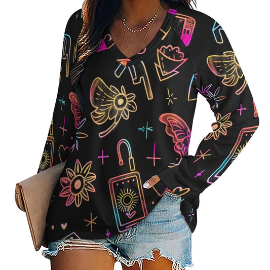 Women's Long sleeve loose tee