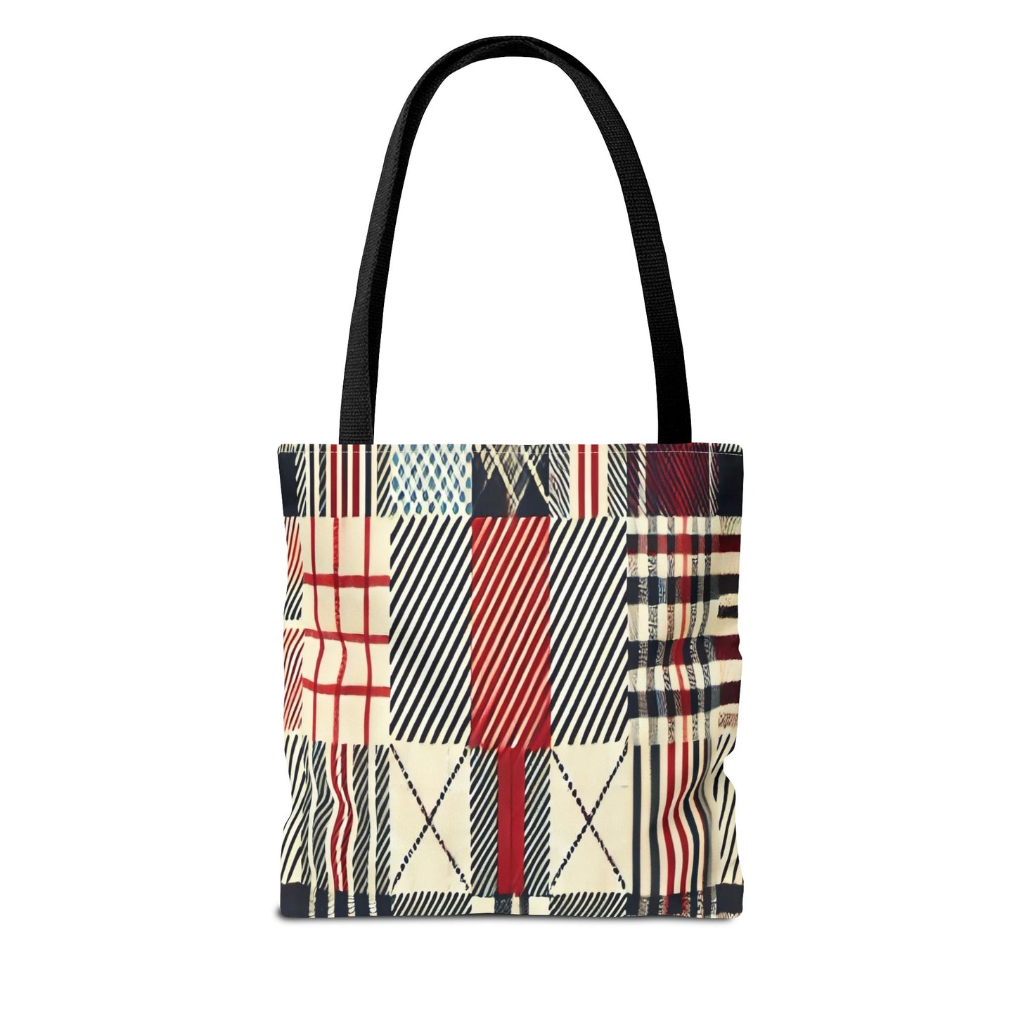 Chic Plaid Tote Bag | Casual Carryall, Fashion Accessory, Stylish Shopper, Gift for Her, Everyday Tote
