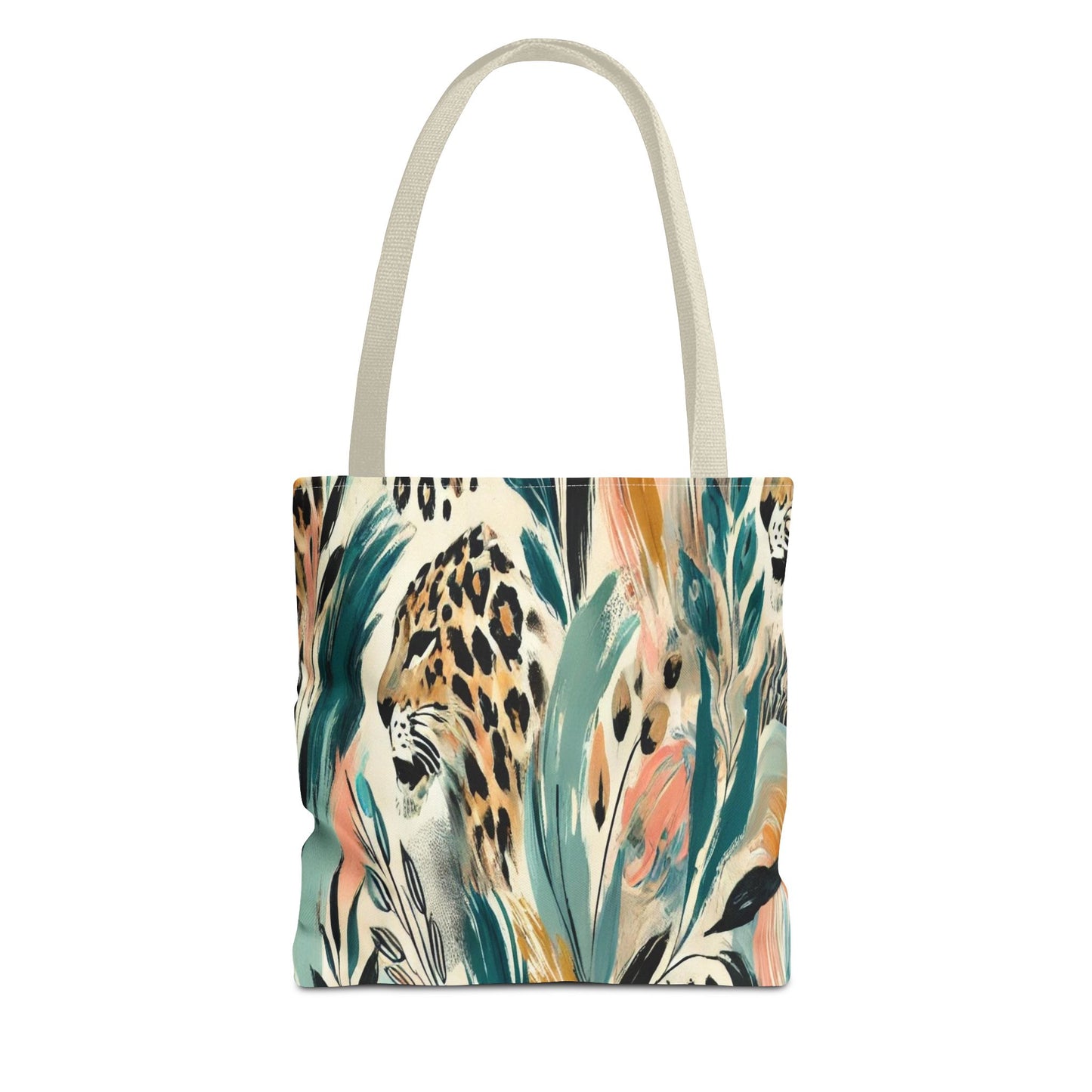Boho Chic Tote Bag - Jungle Vibes, Eco-Friendly Carryall, Stylish Beach Bag, Perfect Gift for Animal Lovers, Trendy Summer Accessory
