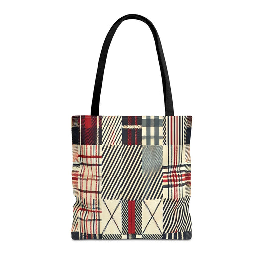 Chic Plaid Tote Bag | Casual Carryall, Fashion Accessory, Stylish Shopper, Gift for Her, Everyday Tote