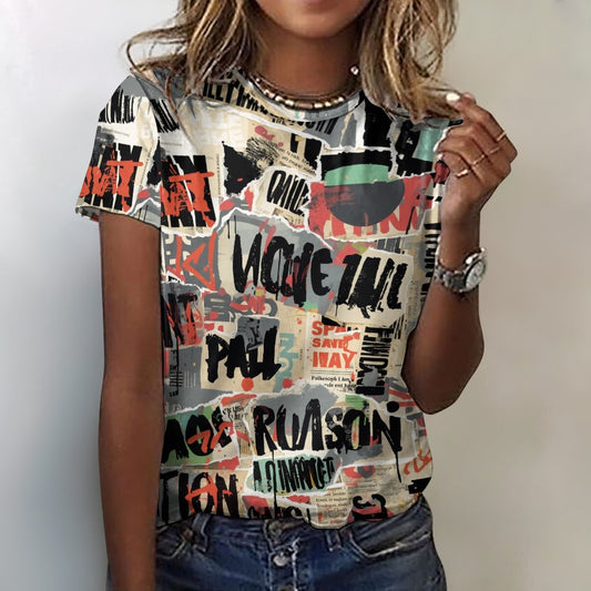 Street wall Overload Women's 100% Cotton T-Shirt