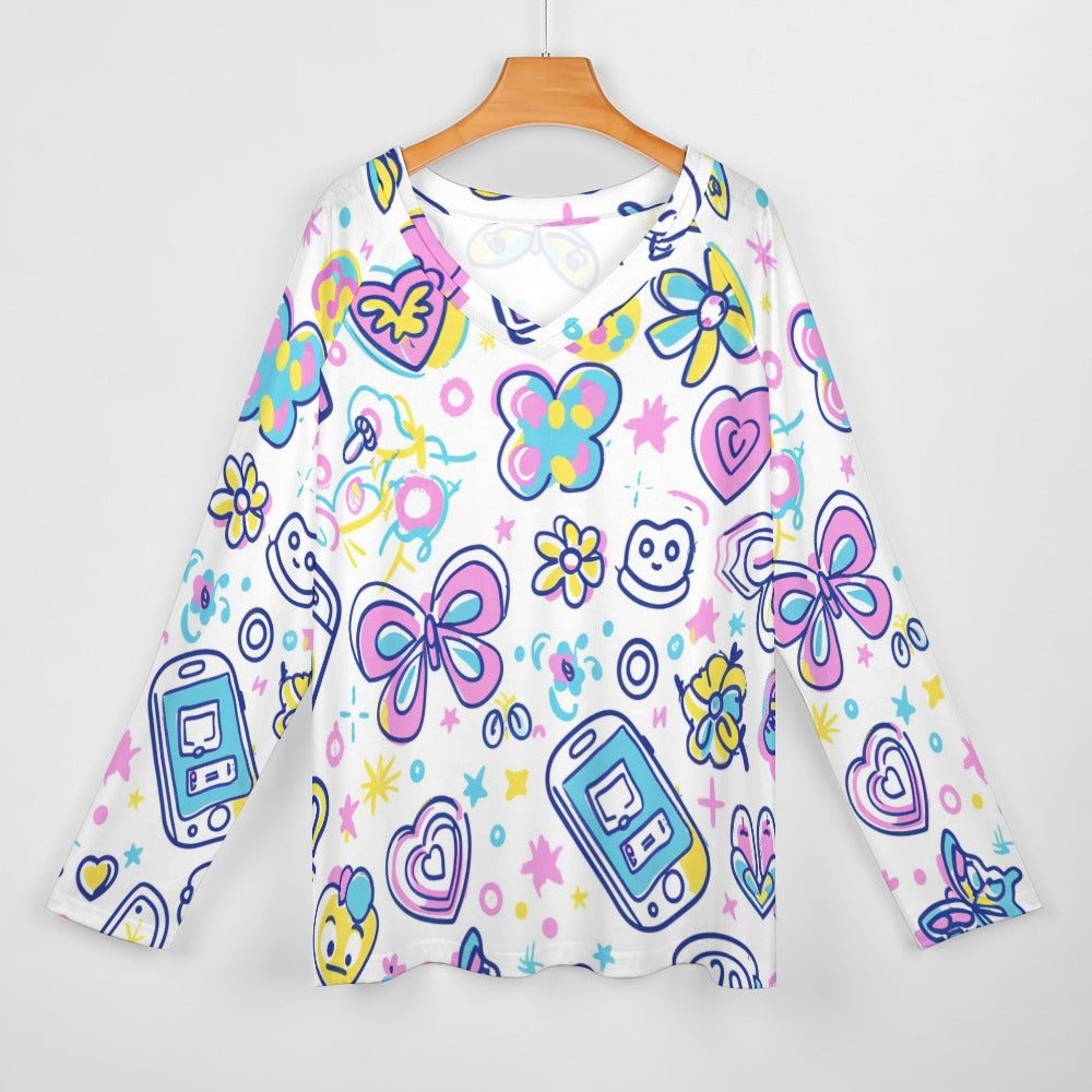 Women's Long sleeve loose tee