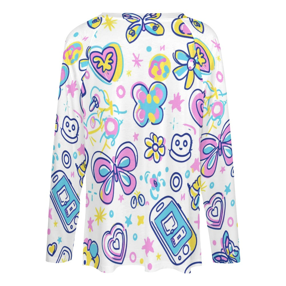 Women's Long sleeve loose tee