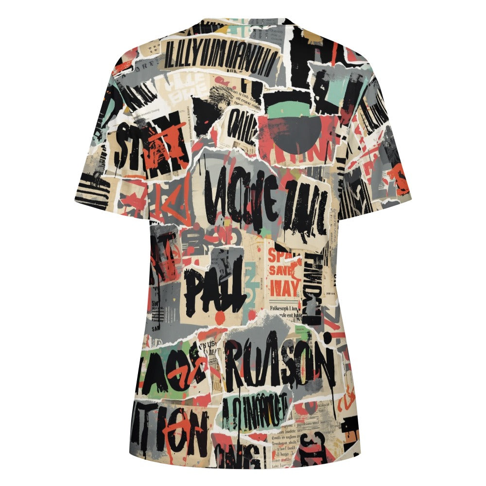 Street wall Overload Women's 100% Cotton T-Shirt